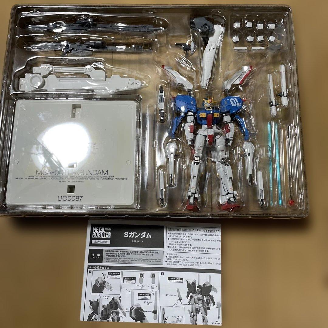 【中古】LROBOT魂 <SIDE MS>Sガンダムとブースターユニット