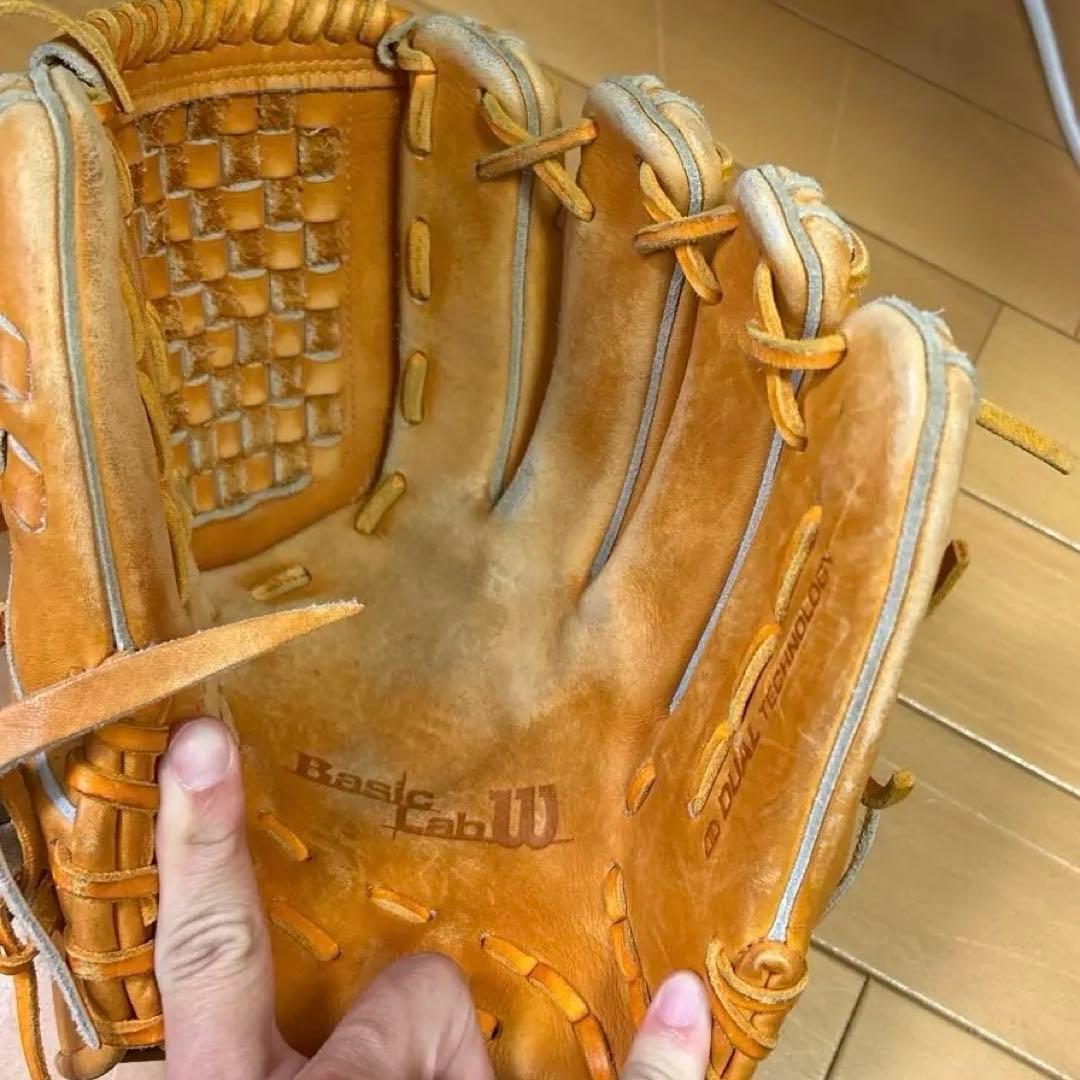 軟式野球　一般　ウィルソン投手用グローブ