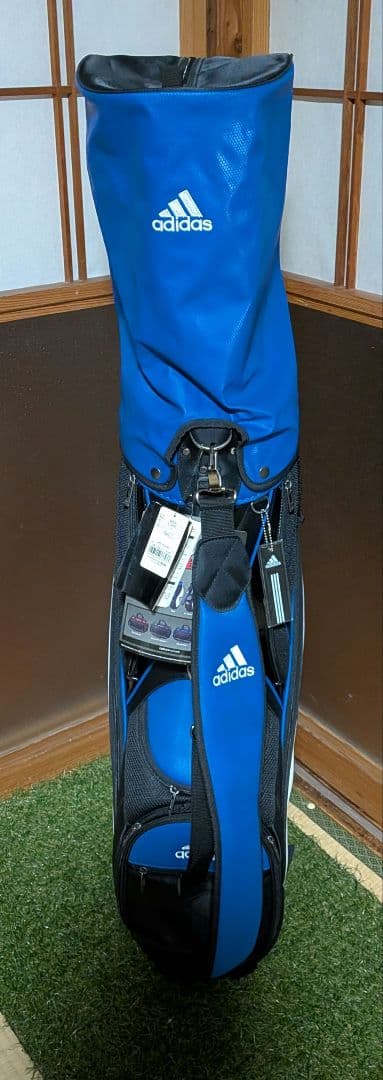 新品　9型47インチ対応adidas キャディバッグ テーラーメイド　アディダス