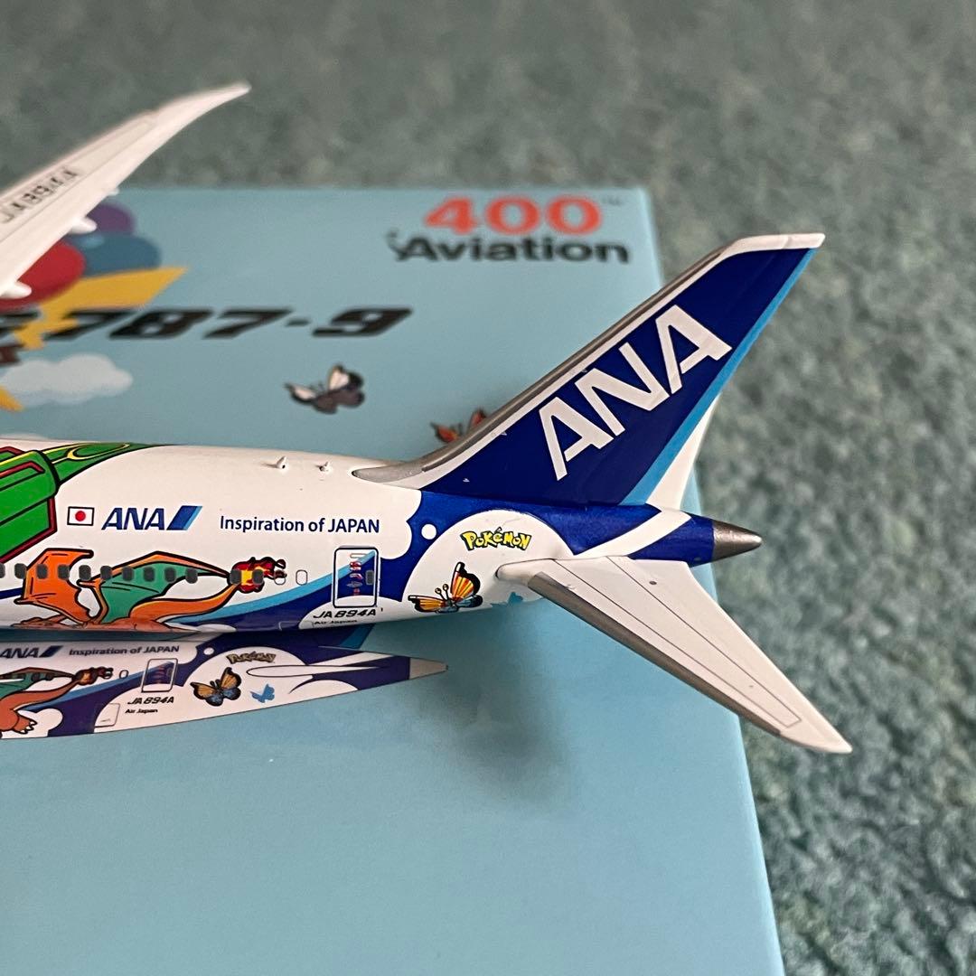 ANA 全日空 787-9 ポケモン ピカチュウジェット AV スタンド付き