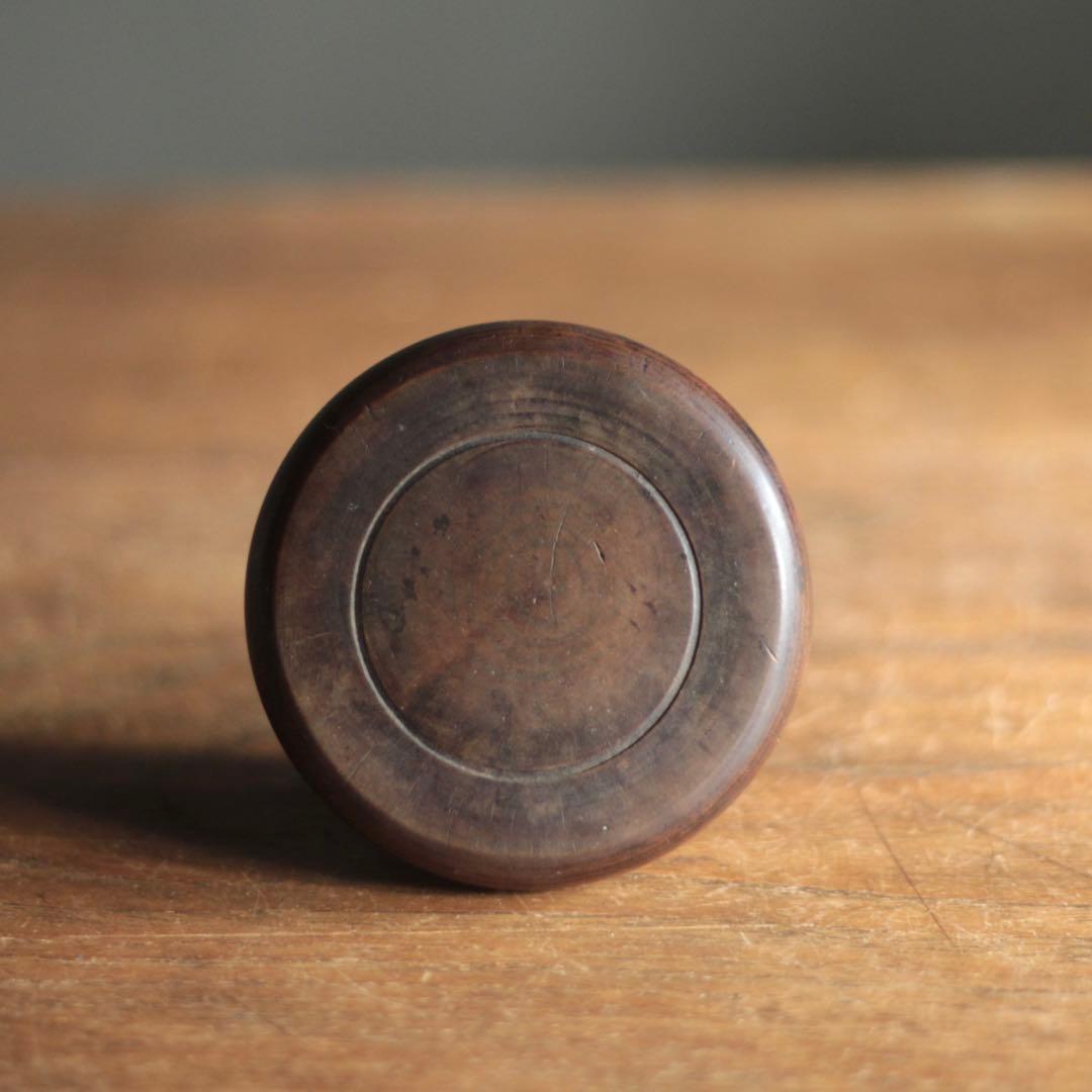 木製 塩笥形 盃 ぐい呑み 古道具 アンティーク 古美術 酒器