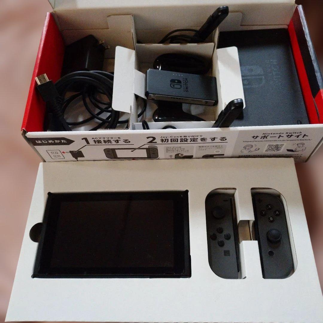 Nintendo Switch ニンテンドースイッチ　バッテリー強化版　グレー