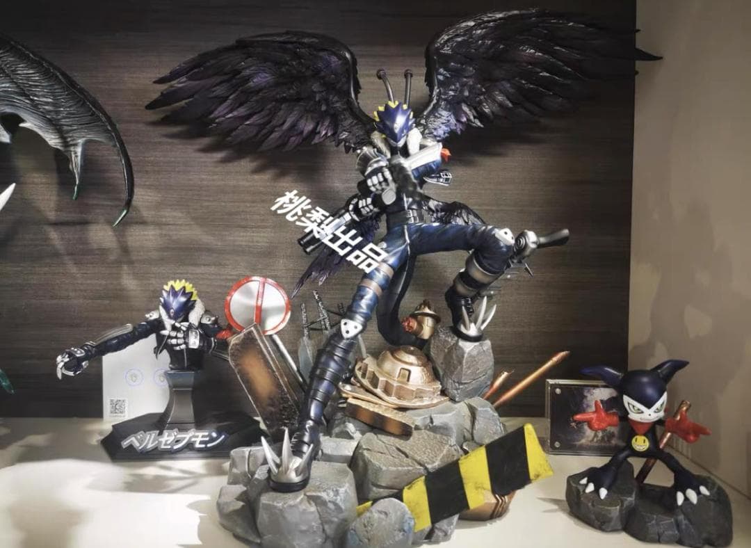 新品未開封『デジモンアドベンチャー』 ベルゼブモン ガレージキット スタチュー