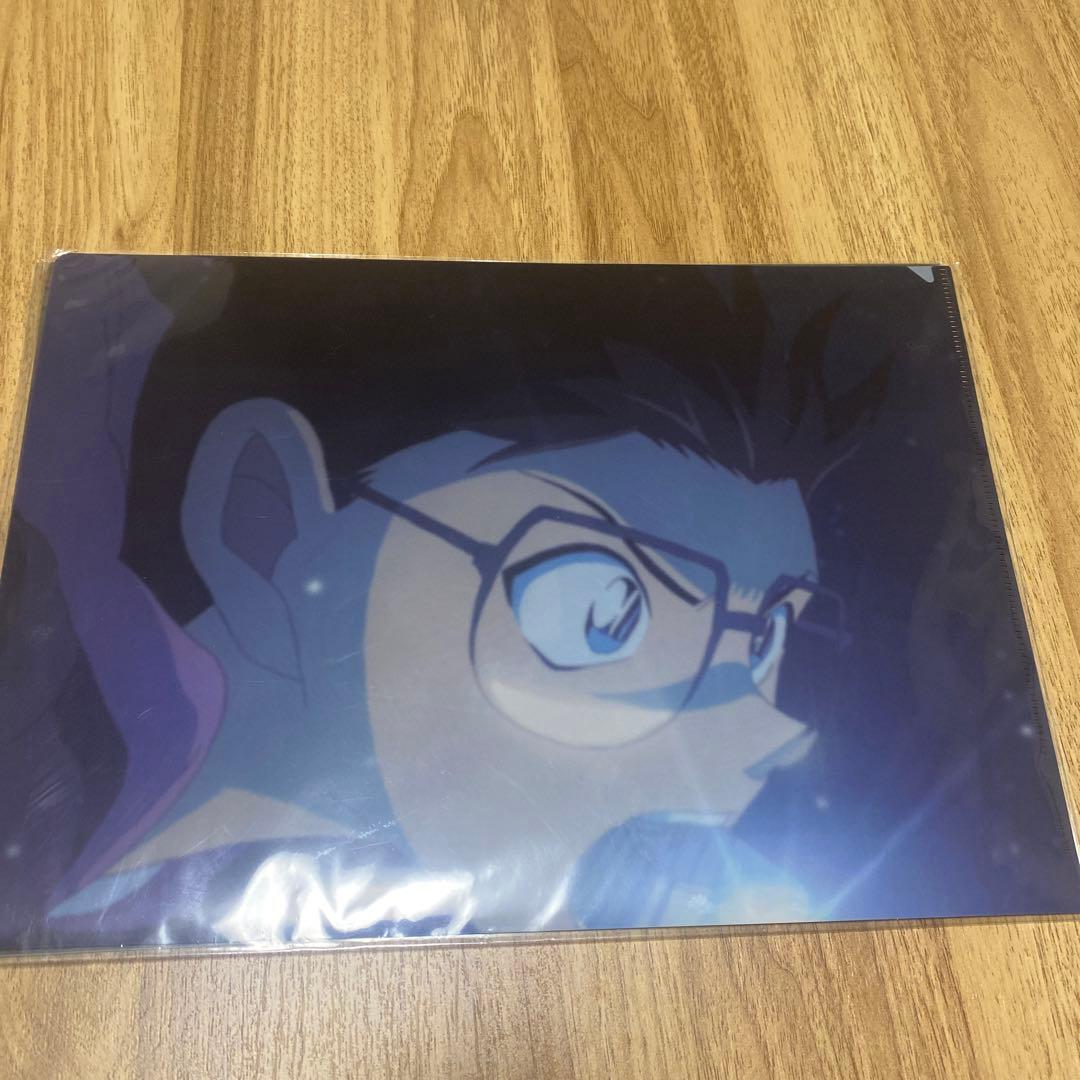 名探偵コナン　黒鉄の魚影　サブマリン　クリアファイルA4 シール