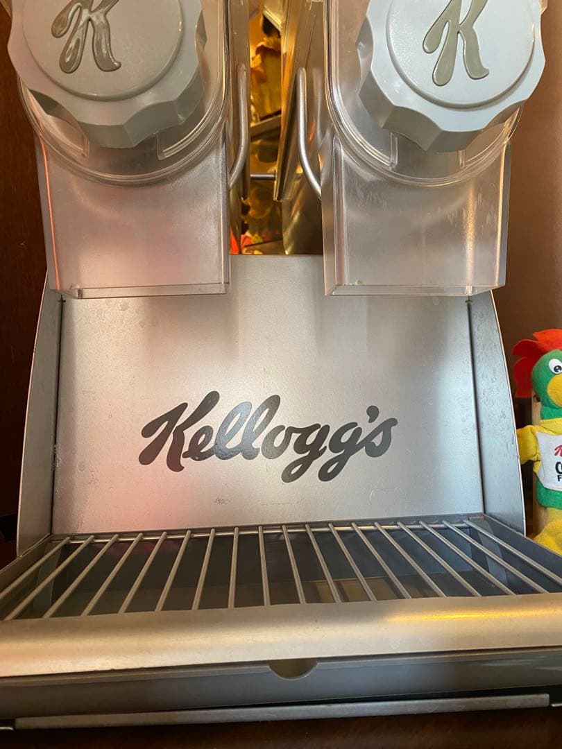 ケロッグ　シリアルディスペンサー　激レア　特大　ホテル 店舗　ビンテージ
