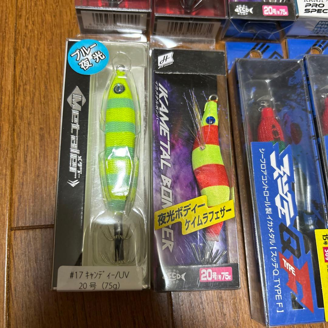 アニサキスッテ　墨族　アメジスト　イカメタル　ケンサキイカ　ドロっパー　鉛スッテ