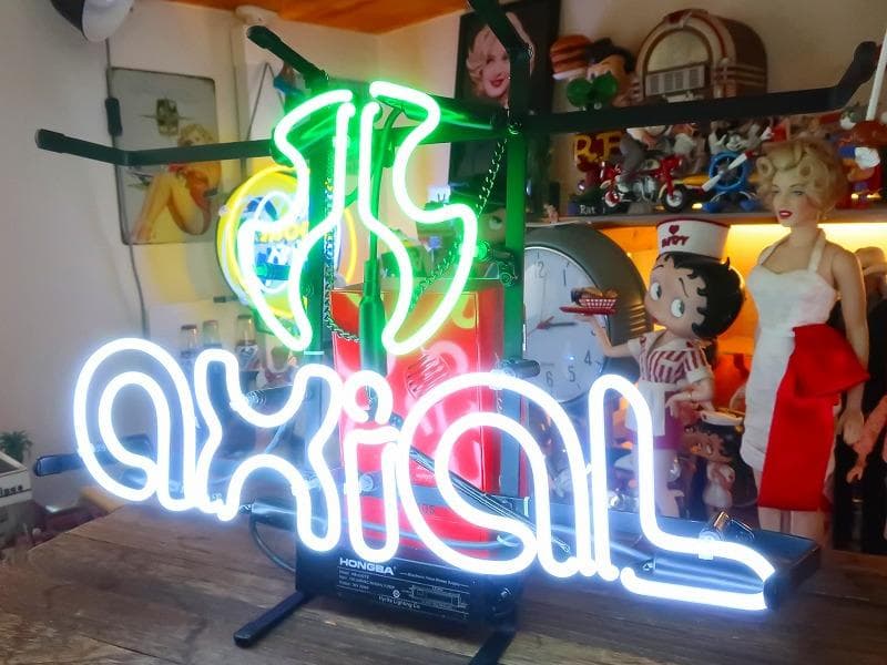 アキシャル ネオンサイン AXIAL FOR Man cave 男の秘密基地