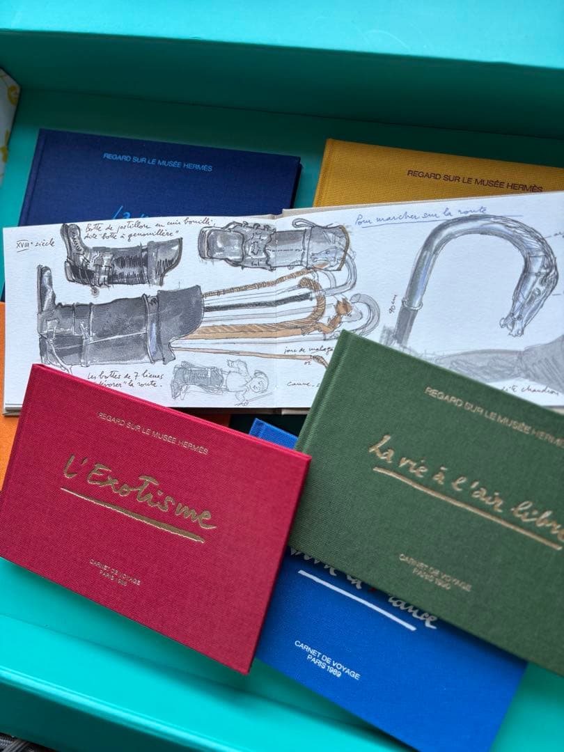 HERMES CARNETS DE VOYAGE 1988-1995 8冊揃完品