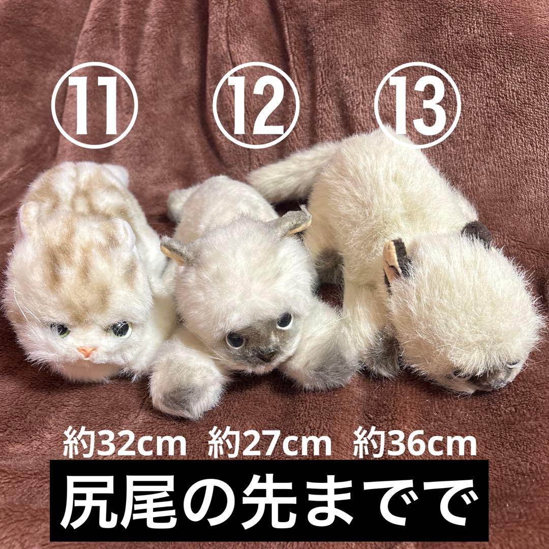 【大量】寝そべりたくさん猫＋αぬいぐるみセット【まとめ売り】