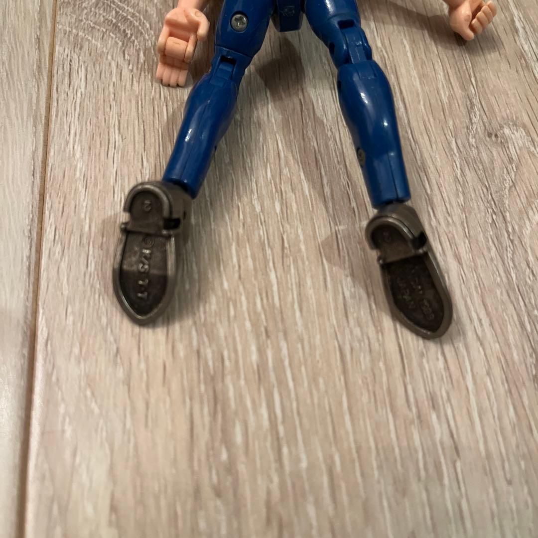 1980年後半　聖闘士星矢玩具　可動式　青フィギュア バンダイ