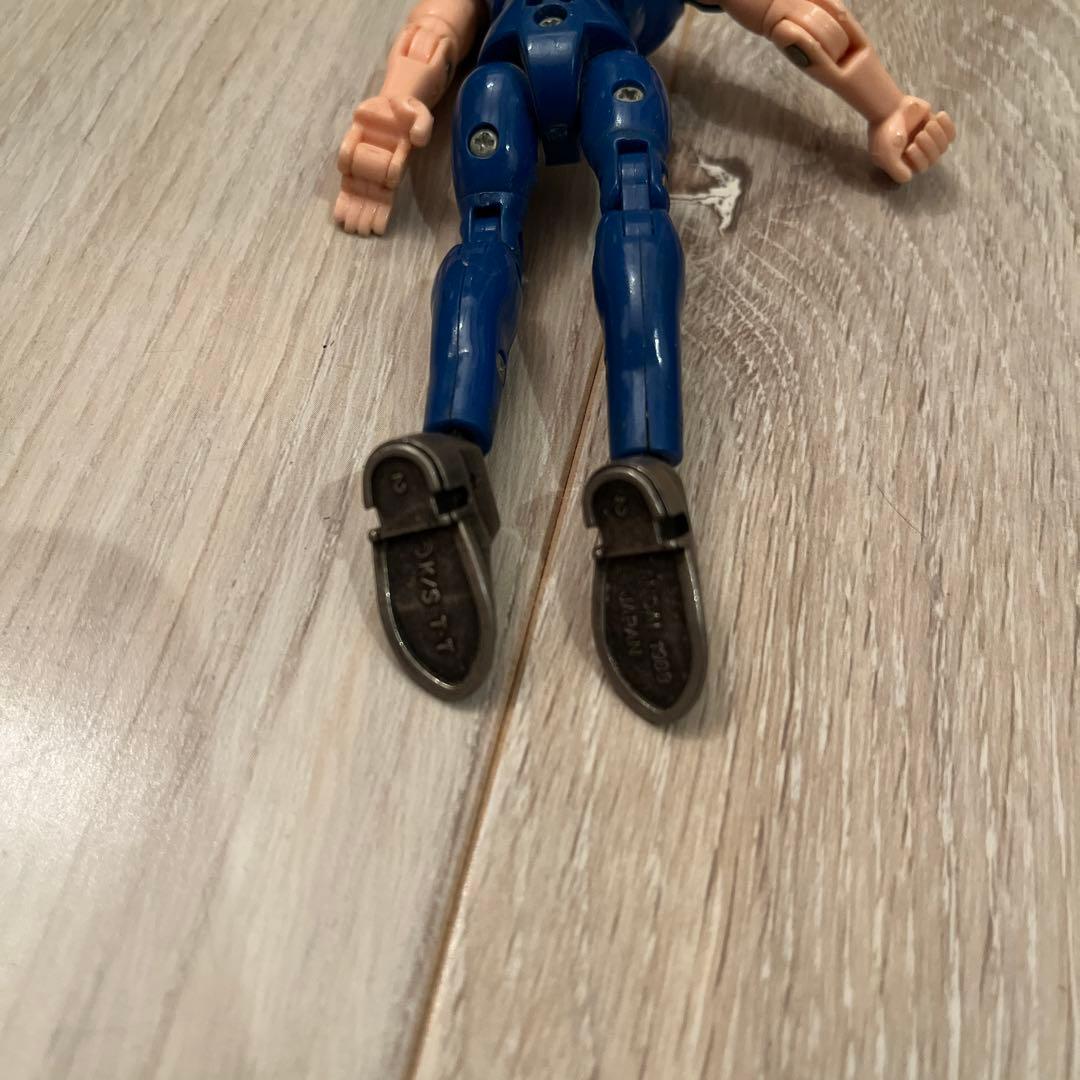 1980年後半　聖闘士星矢玩具　可動式　青フィギュア バンダイ