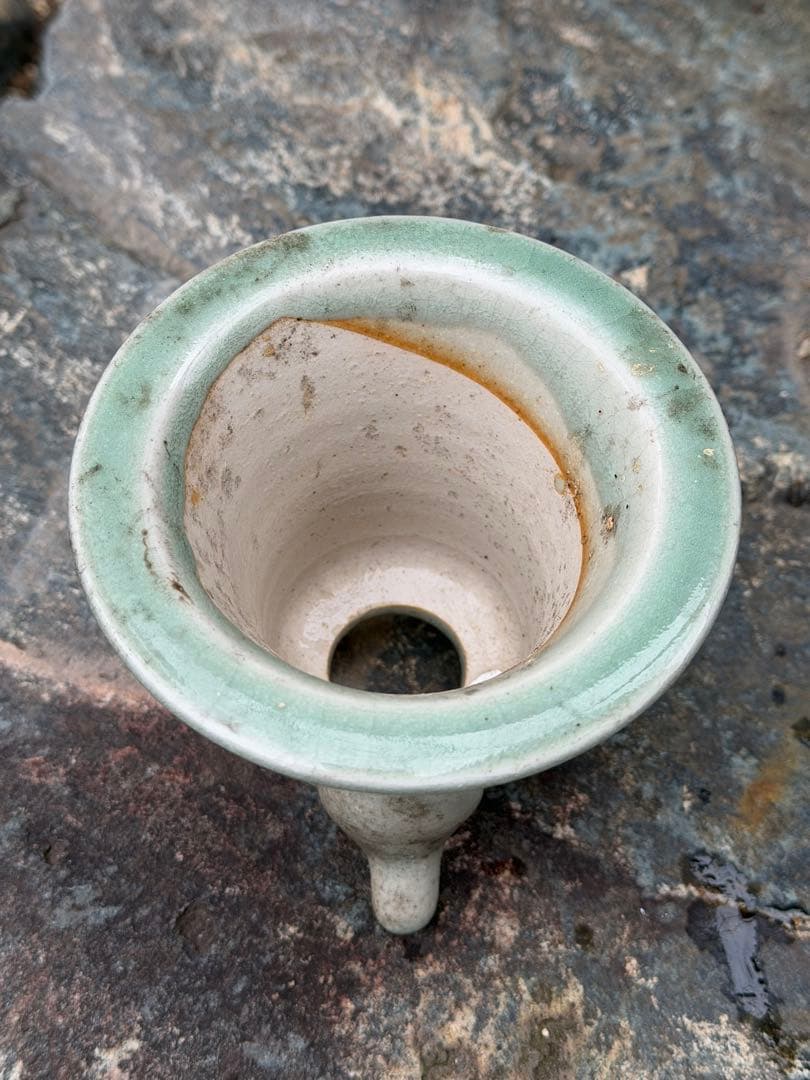 大堀相馬焼　相馬駒焼　万年青鉢