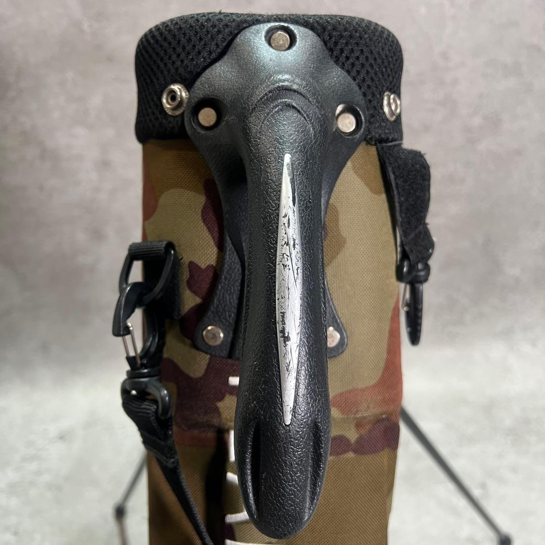 PEARLY GATES パーリーゲイツ 迷彩 キャディバッグ ゴルフバッグ