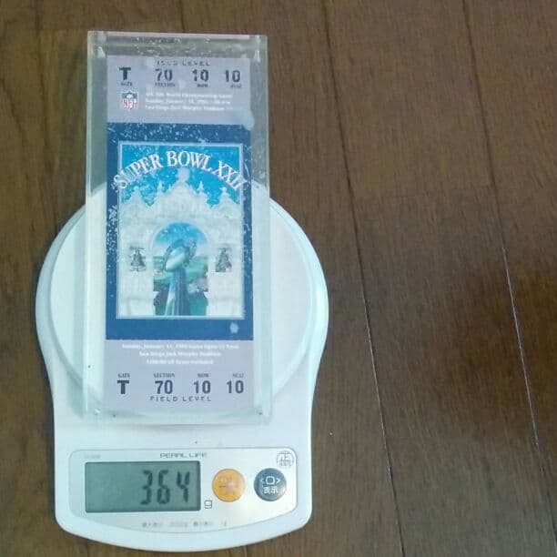 NFL スーパーボウル　第22回　チケット？