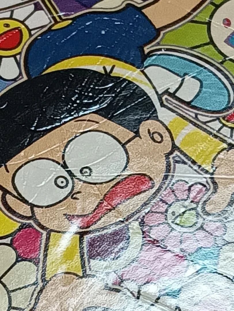 ドラえもん展 ジグソーパズル 1000P 村上隆 ※(のり無し・箱に薄い傷)