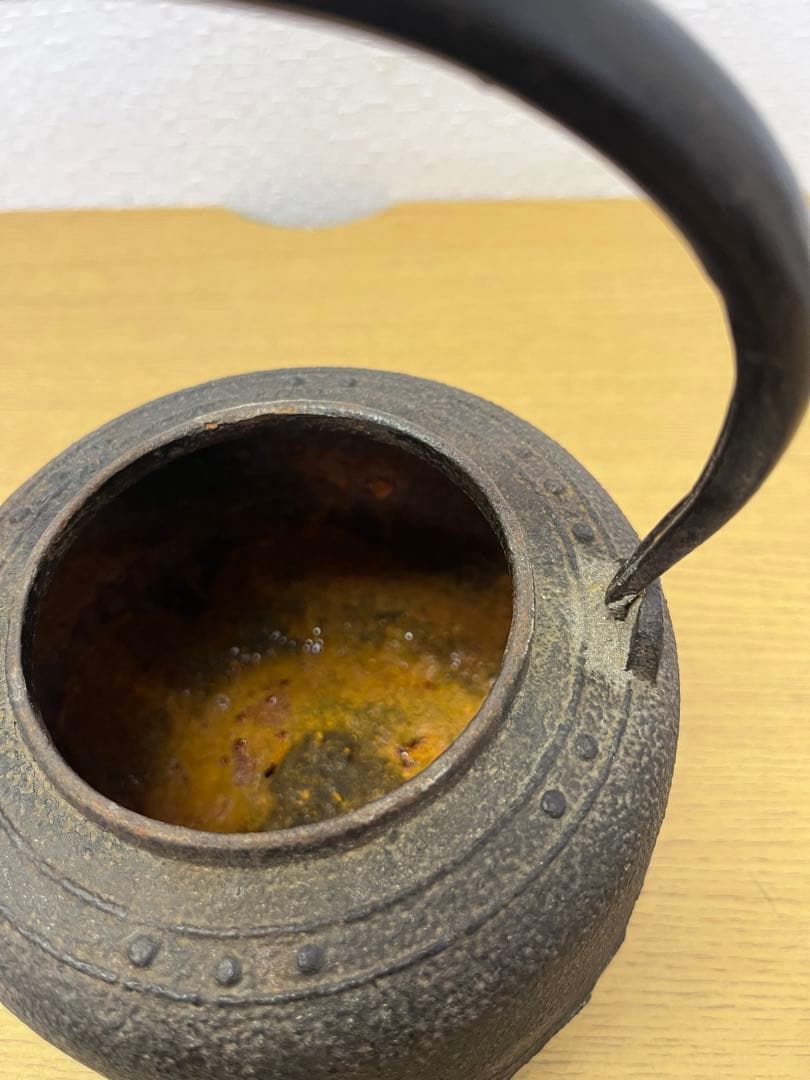 鉄瓶　茶道具　伝統工芸品　アンティーク　インテリア