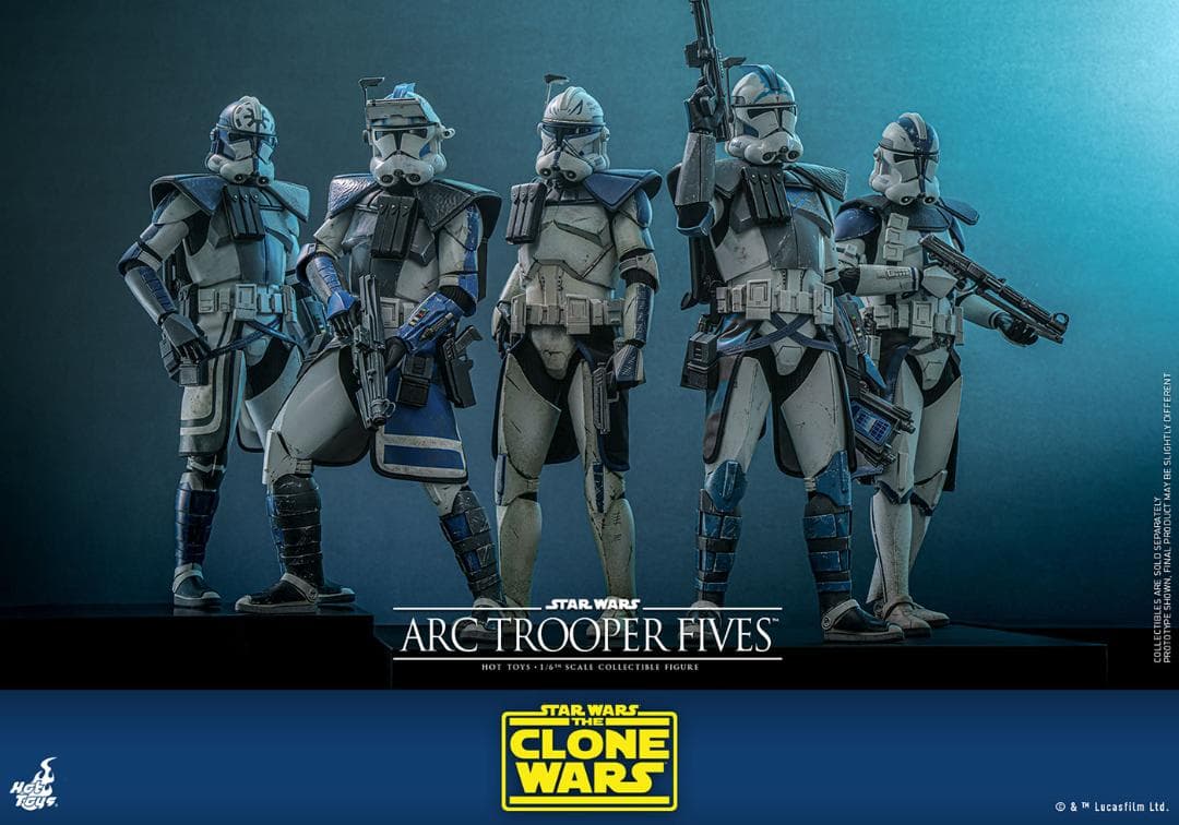 ホットトイズ 1/6スター ウォーズ ARCトルーパー ファイブス TMS132