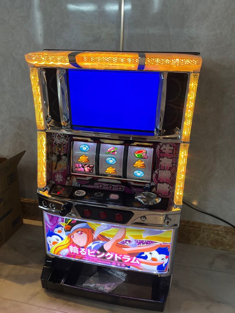 輪るピングドラム　パチスロ実機　画面フリーズ　動作品