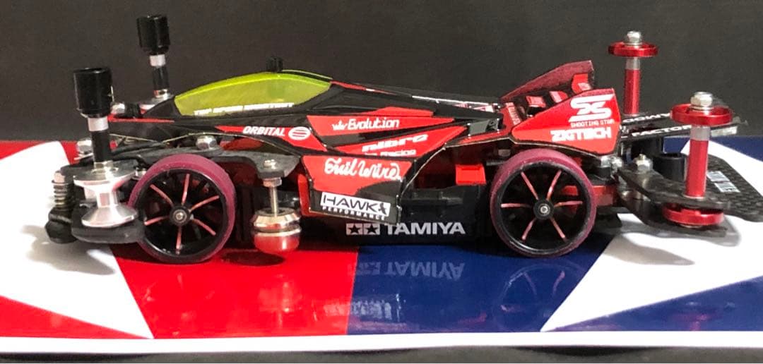 ミニ四駆　完成品　MSフレキ　フルカスタム仕様　ネオヴァンキッシュ