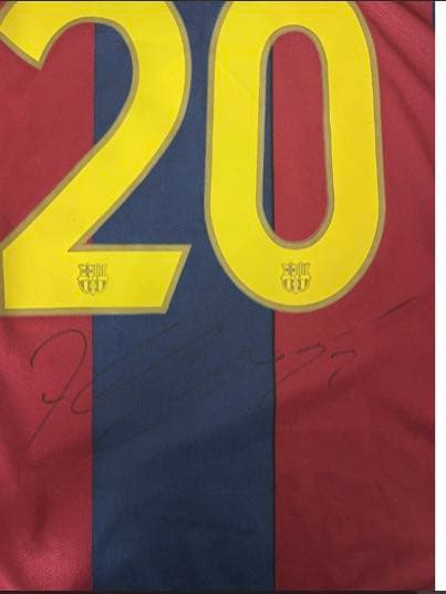 デコ　直筆サイン　ユニフォーム　証明書付き