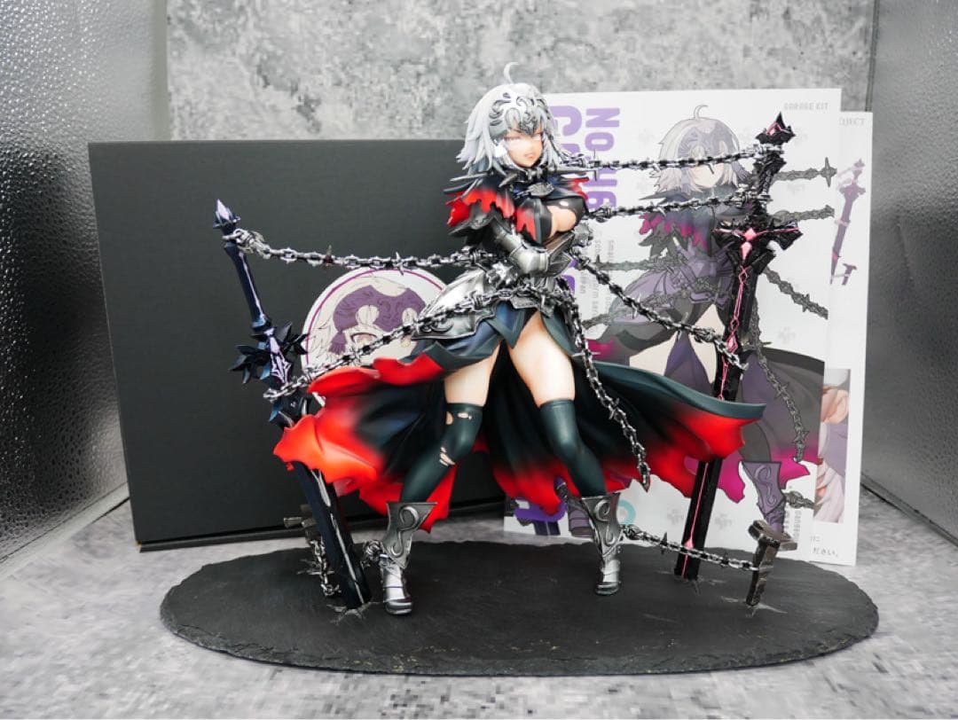 グリズリーパンダ FGO ジャンヌ ガレージキット 正規品 塗装済完成品です