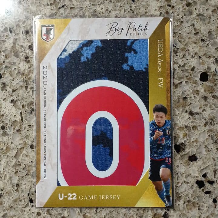 EPOCH 2020 Jカード　上田綺世　ビッグパッチカード　20枚限定