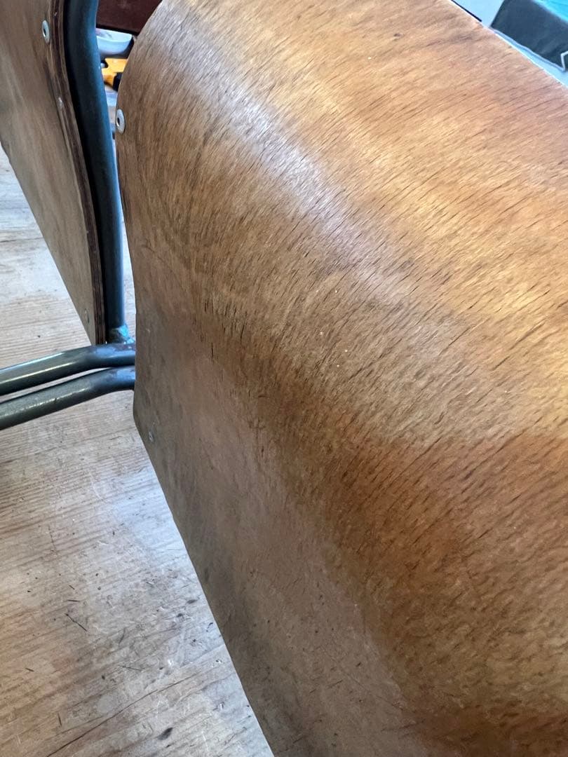 英国ヴィンテージキッススクールチェアー2脚セット