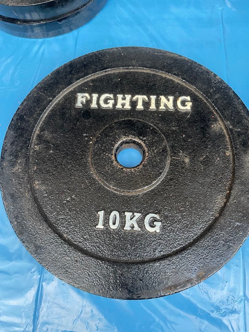 FIGHTING ウエイトプレート 10KG ×2