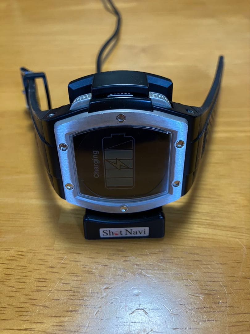 ショットナビ　腕時計型GPSゴルフナビ　Crest SILVER