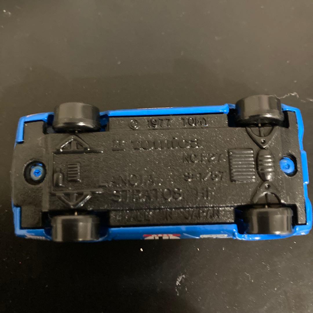 KANSAI特注トミカ ランチアストラトス 1979年 ツールドコルス No.1