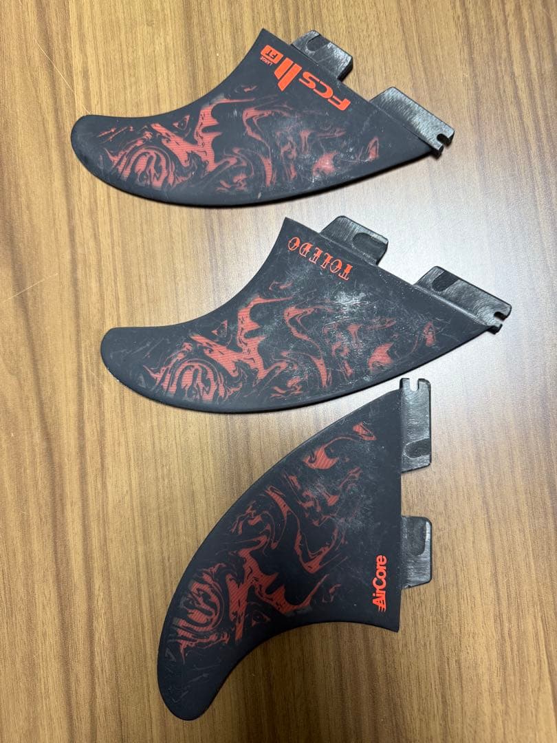 FCS II サーフボードフィン 3枚セット フィリペトレドL