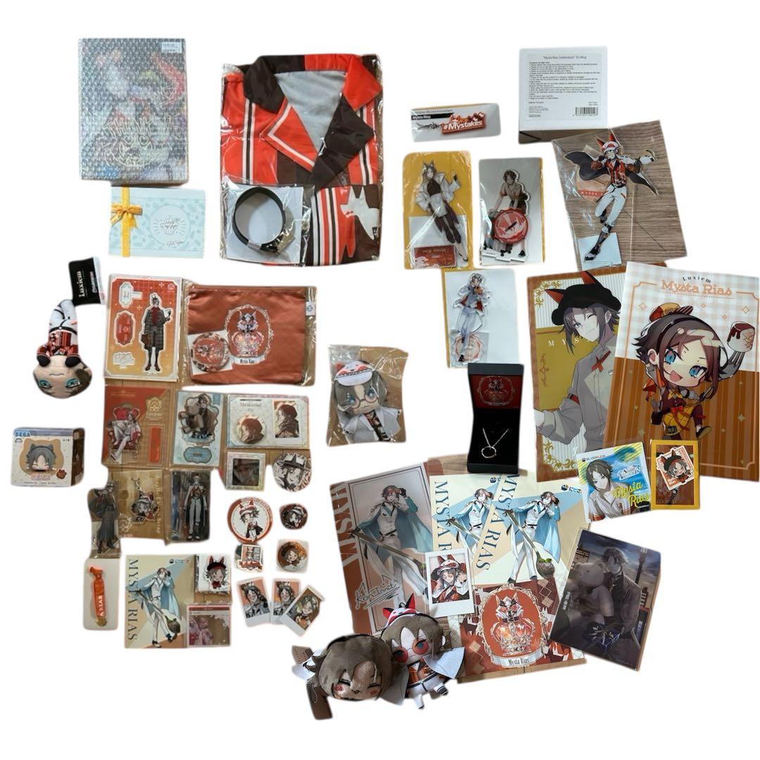 引退品】にじさんじENミスタ・リアス グッズ まとめ売り