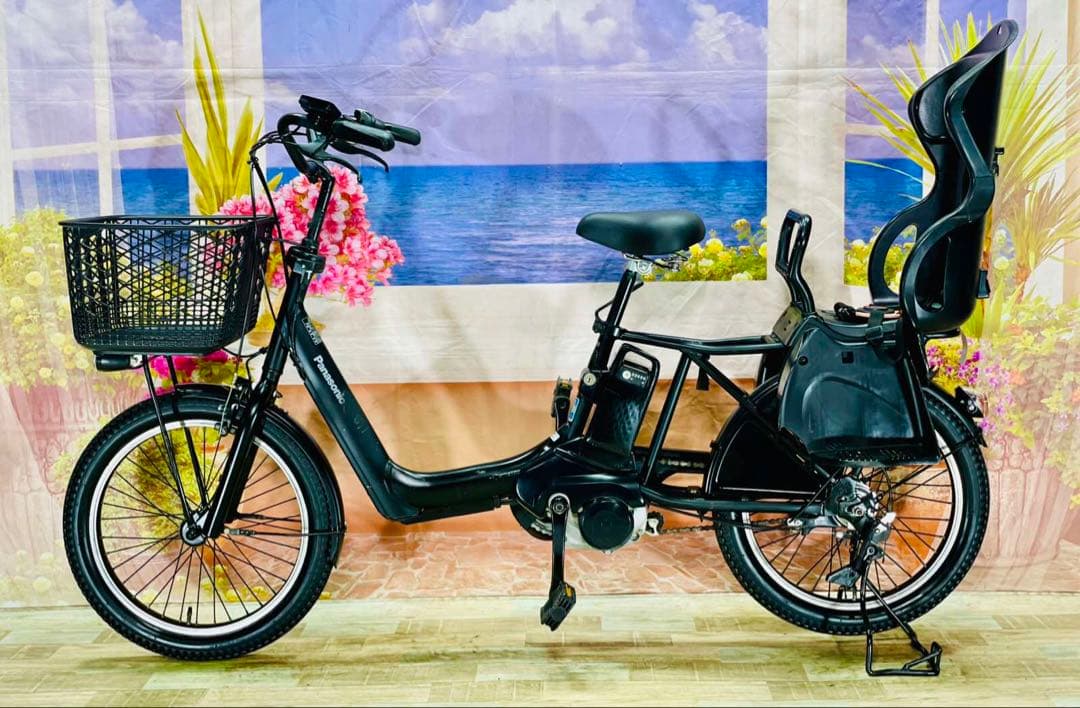 ギュットアニーズ⭐️16AH！パナソニック子供乗せ電動アシスト自転車Y2750