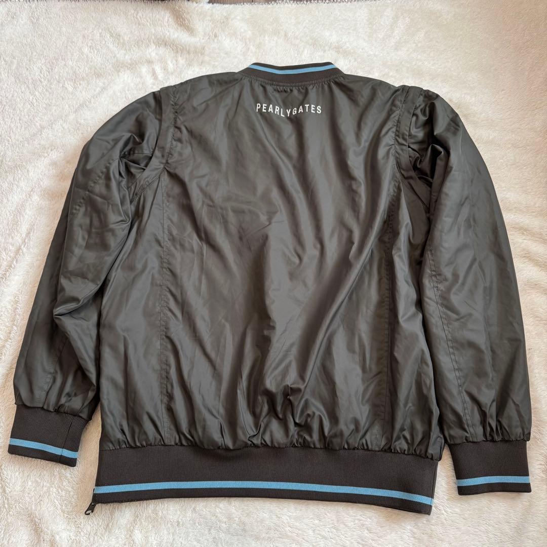 【パーリーゲイツ】美品　スニードジャケット　カーキ　ブラック　サイズ 3