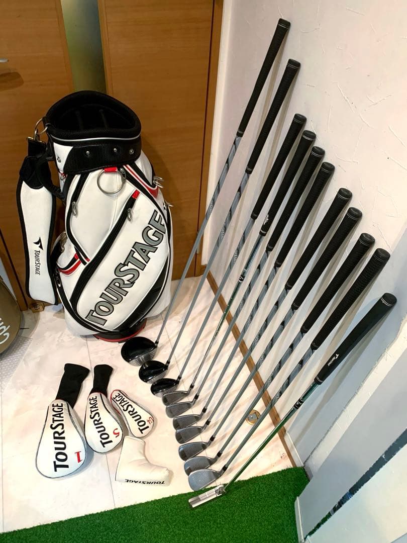 希少　完売　ツアーステージ　ゴルフクラブ　本格フルセット　V002 優しい
