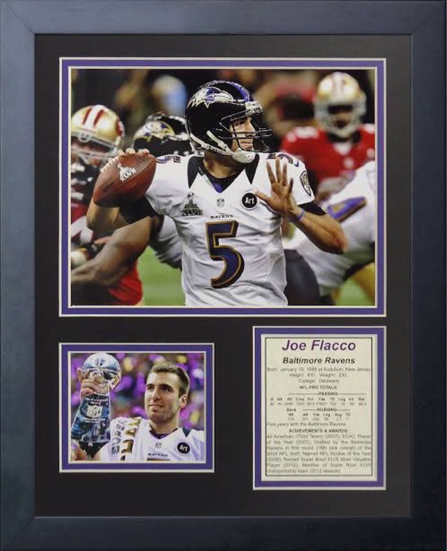 第47回スーパーボウルチャンピオンユニフォーム Baltimore Ravens
