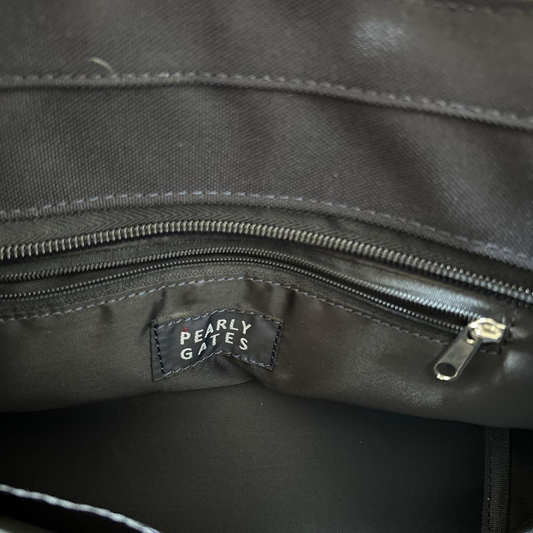 PEARLY GATES パーリーゲイツ ゴルフトートバッグ ポーチ ネイビー