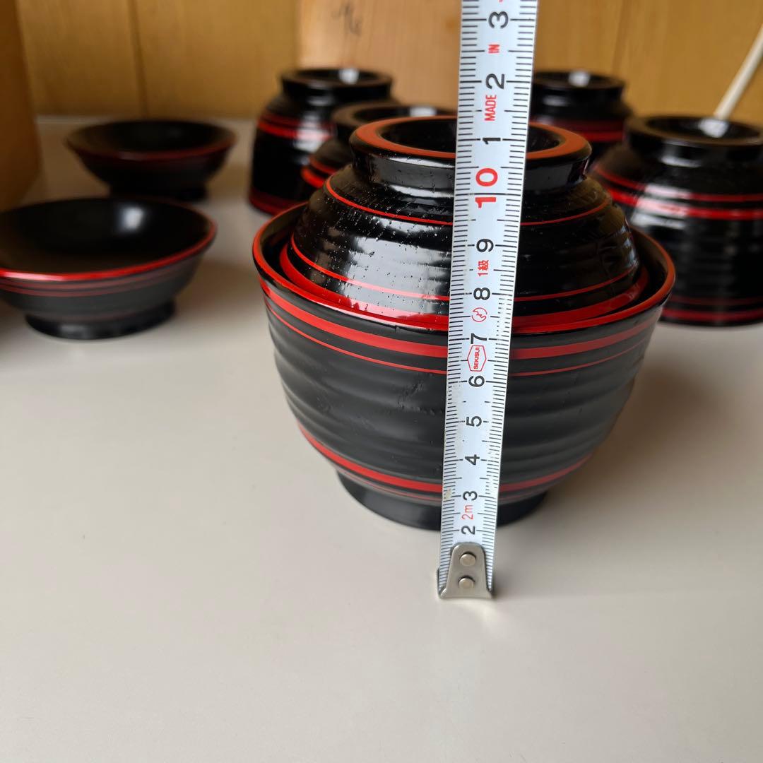 山中塗 喜八工房 喜八作 背高 吸椀　木製　本漆 未使用　共箱