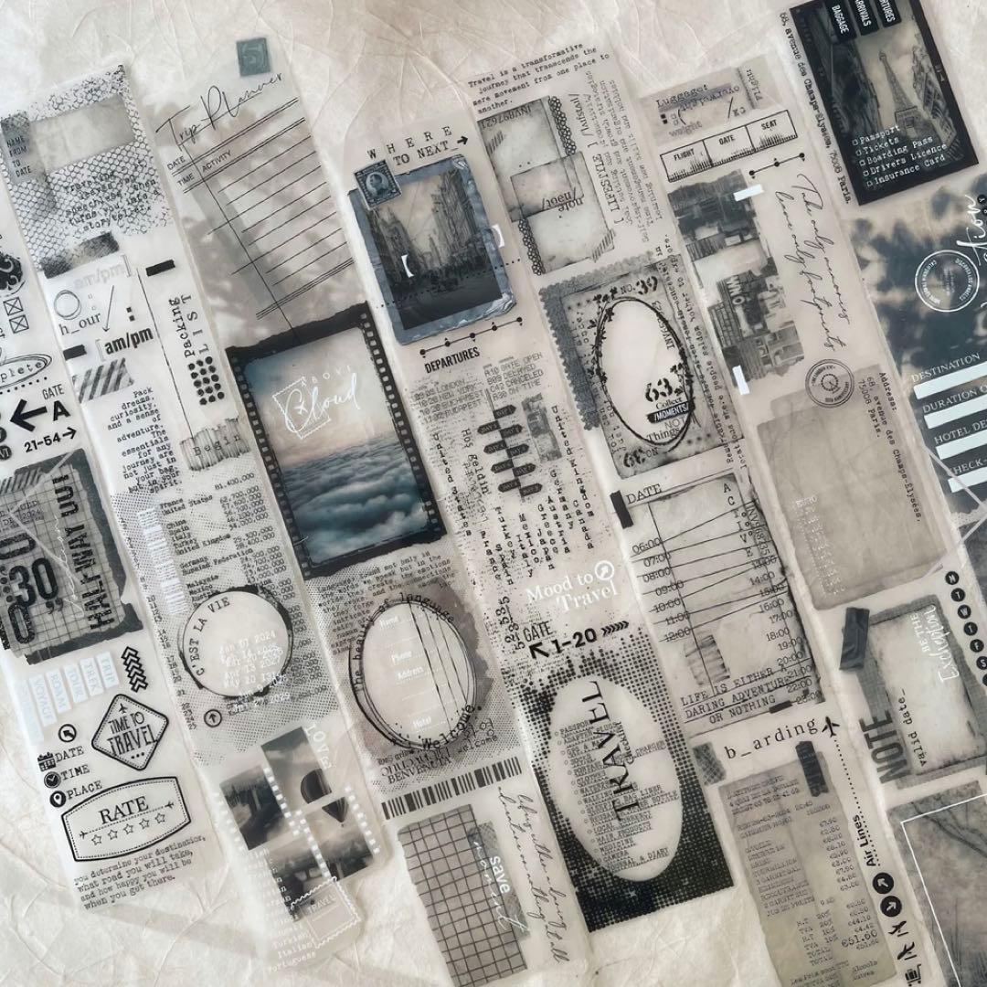 ⭐️SALE⭐️Journal pages 海外マスキングテープ　マステ【1868】