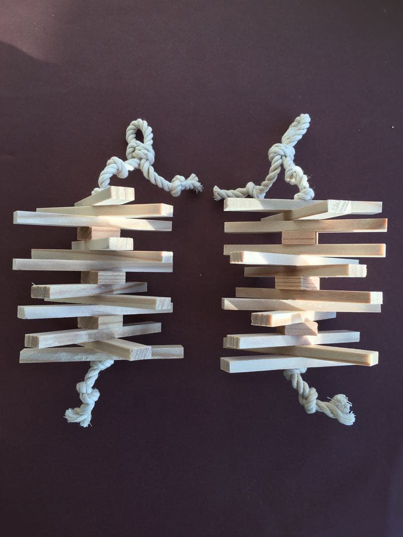 Coco hitomi　インコのカジカジおもちゃ50個