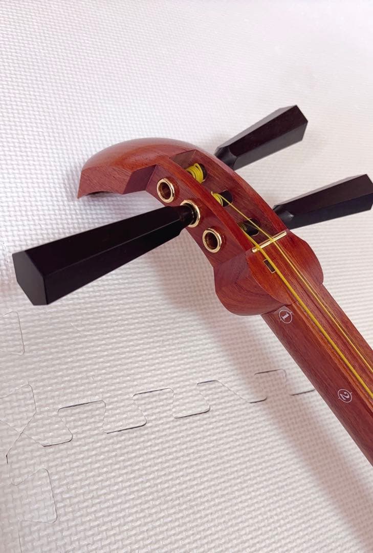 （特上）津軽花林三味線　撥　ケース付き