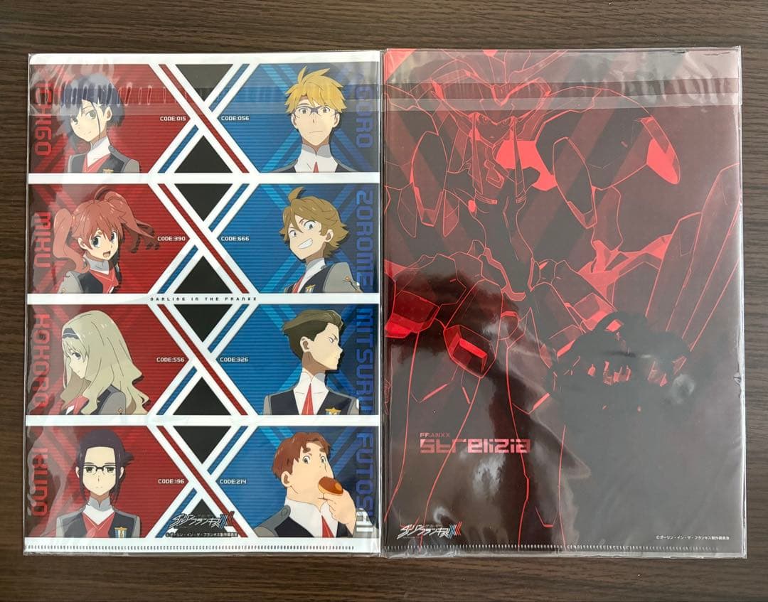 ダーリン・イン・ザ・フランキス A4クリアファイルセット(2枚組) OP