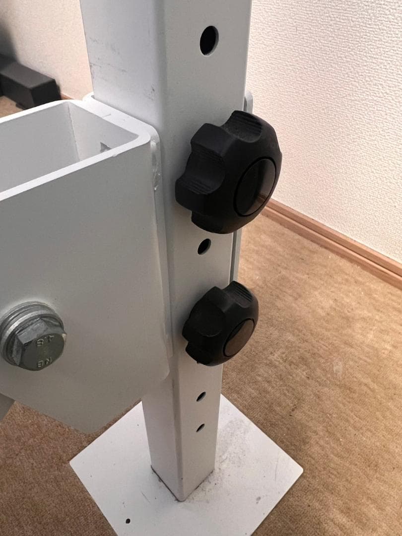 【引取可能】TEDDY WORKS KENSUI kaku 専用ベンチ 白　美品