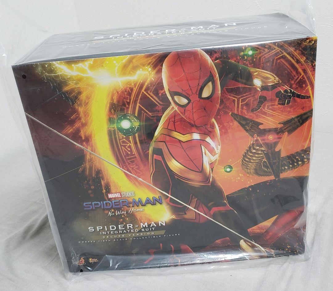 ま*め様 【新品未開封】 ホットトイズ スパイダーマン インテグレーテッドスーツ