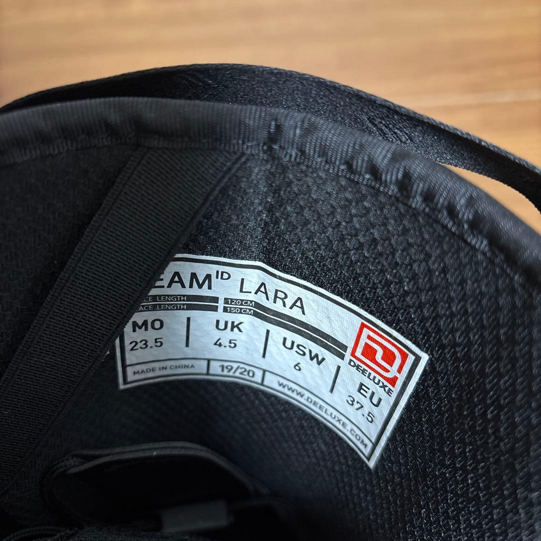 【美品】DEELUXE ID LARA 23.5cmブラック ブーツ