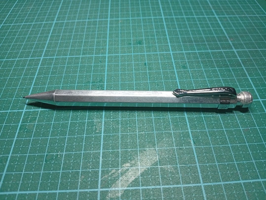 カヴェコスペシャルシャーペン シルバー(自作)