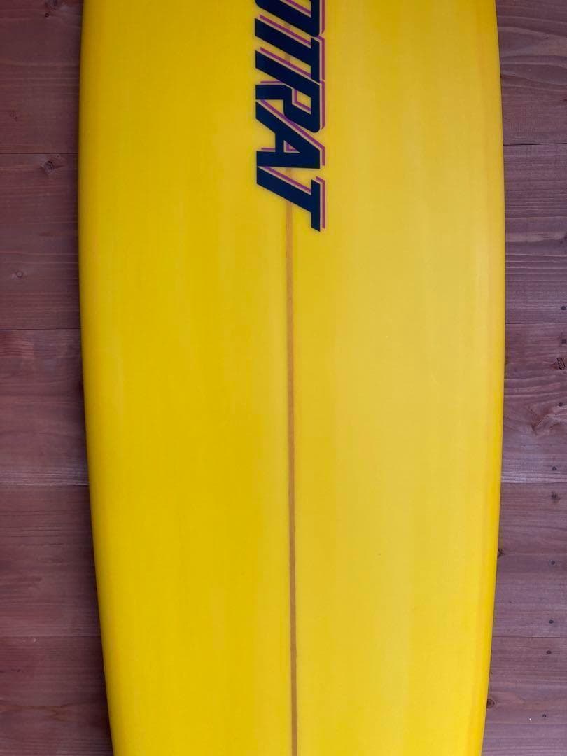 HOTRAT 7'0 ミッドレングス シングルフィン サーフボード　ボラン巻き