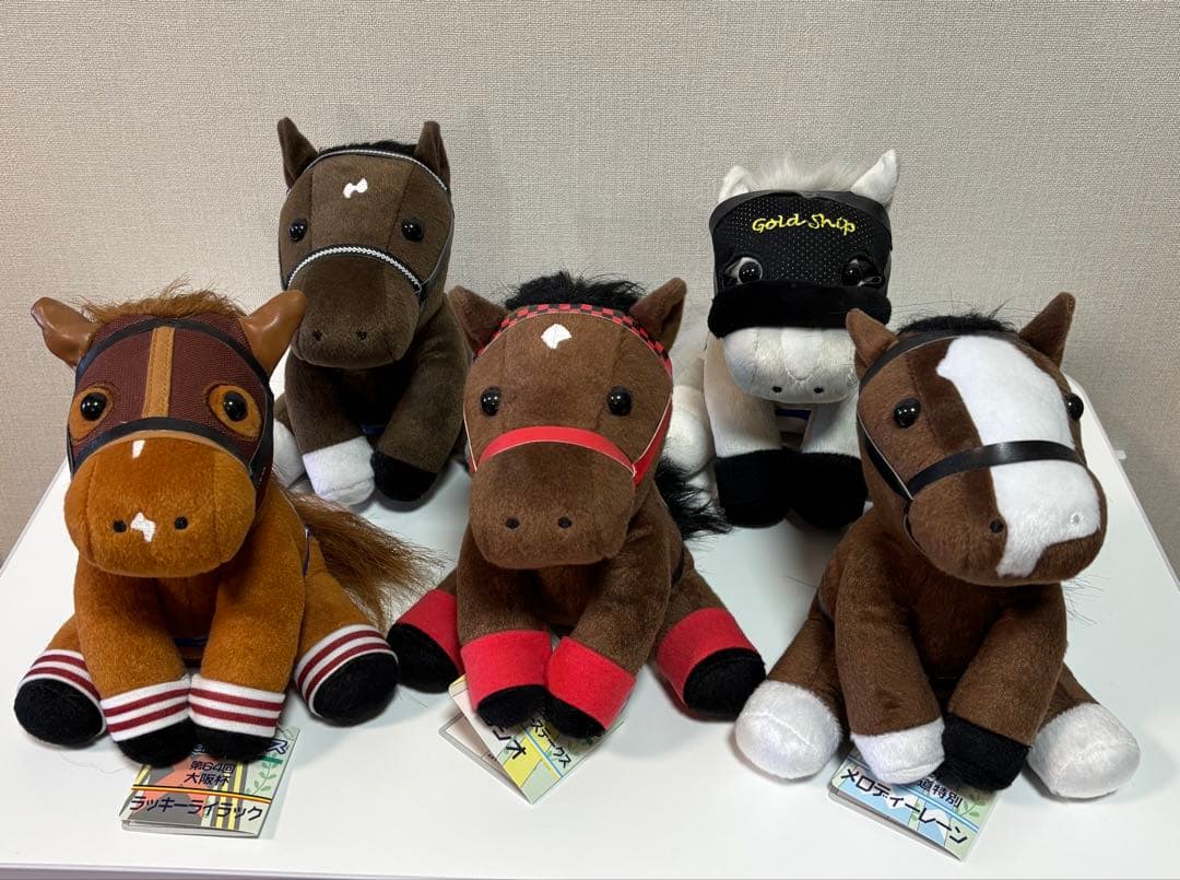 アイドルホースまとめて5体Mラッキーライラック、ヨシオ、メロディーレーン、ゴルシ
