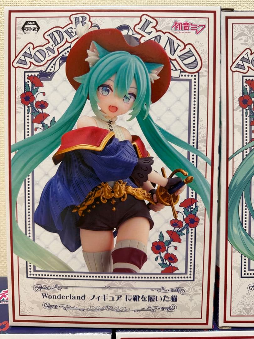 初音ミク 長靴を履いた猫 Wonderland フィギュア 7体セット