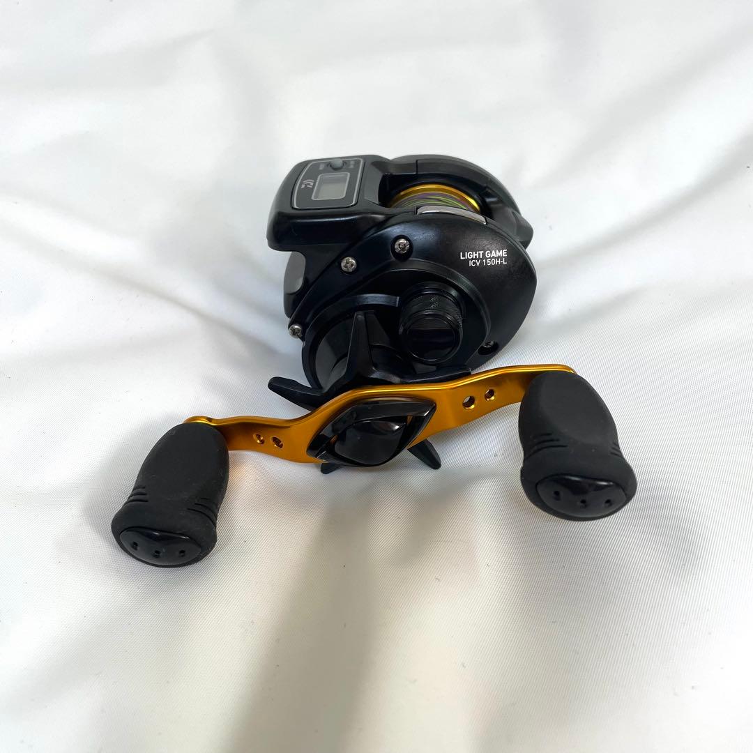 ダイワ ライトゲームICV 150H-L カウンター付き両軸リール ベイトリール